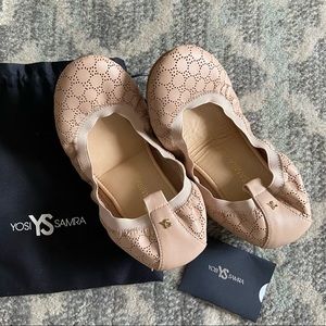 YOSI SAMARA LEATHER BALLET FLAT